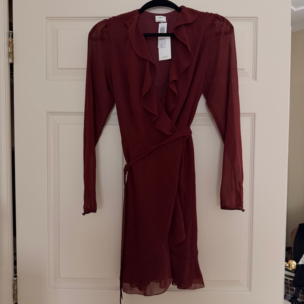 Aritzia wrap dress